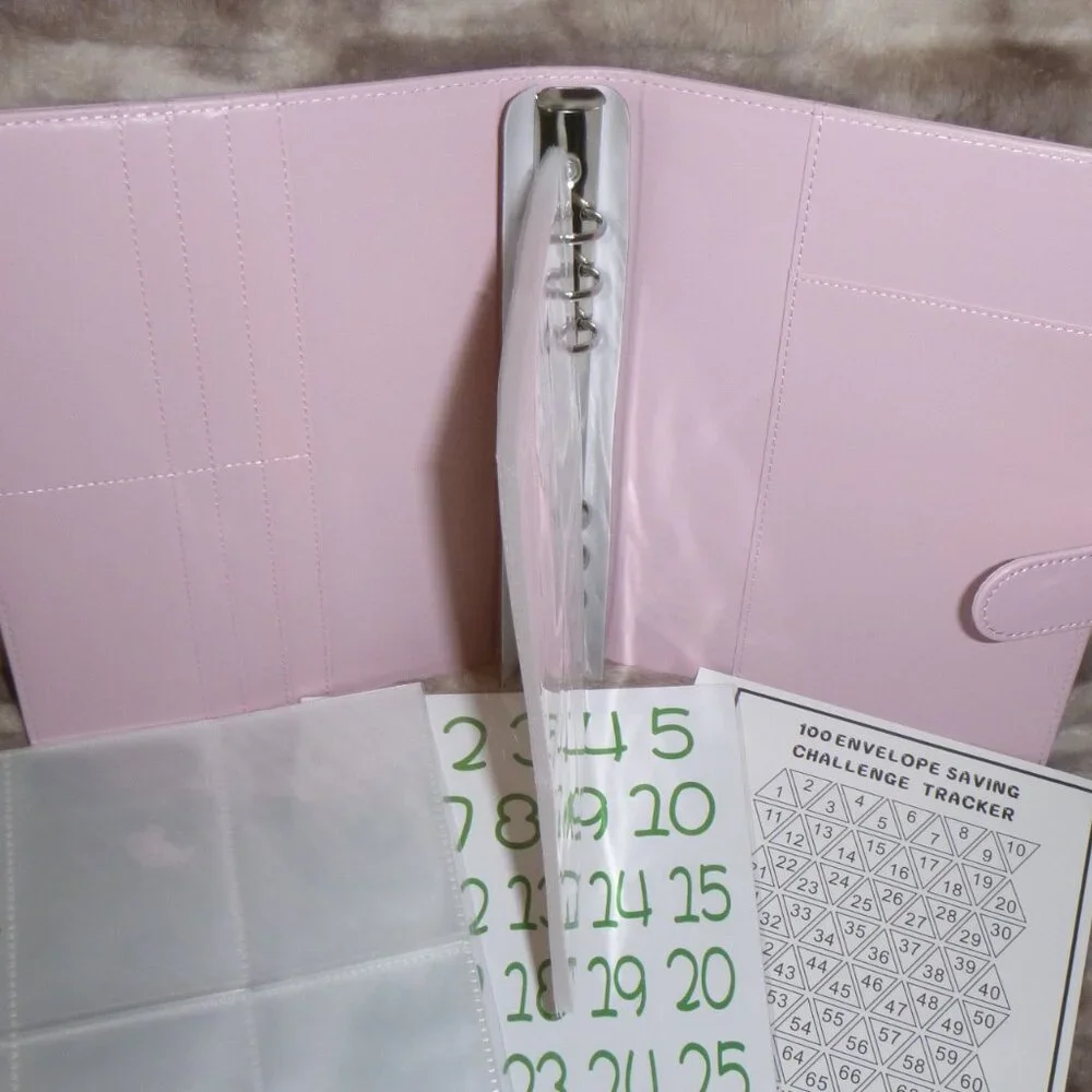52 Week-100 Envelope Challenge Budget Folder